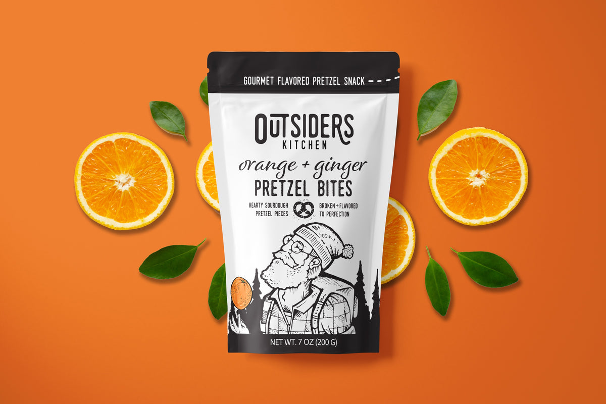 Orange + Ginger Pretzel Bites – Outsiders Kitchen