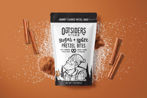 Best Sellers Case: 12 Bags of Sugar + Spice Pretzel Bites and 12 Bags of  Coffee + Cream Pretzel Bites (total of 24 7 oz. bags)