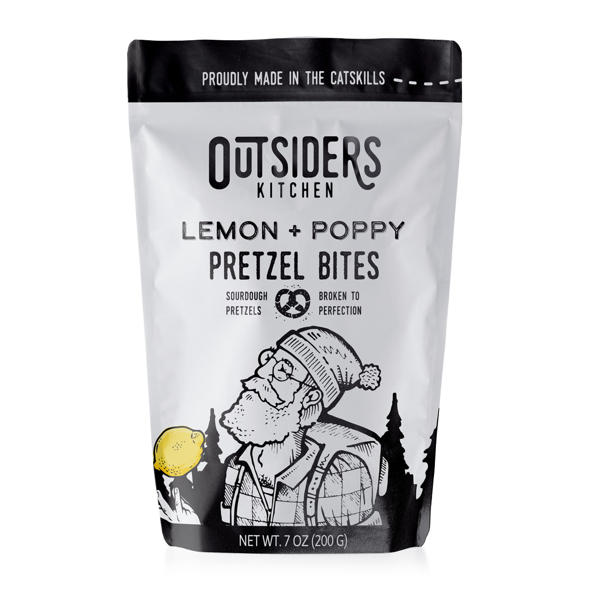 Lemon + Poppy Pretzel Bites